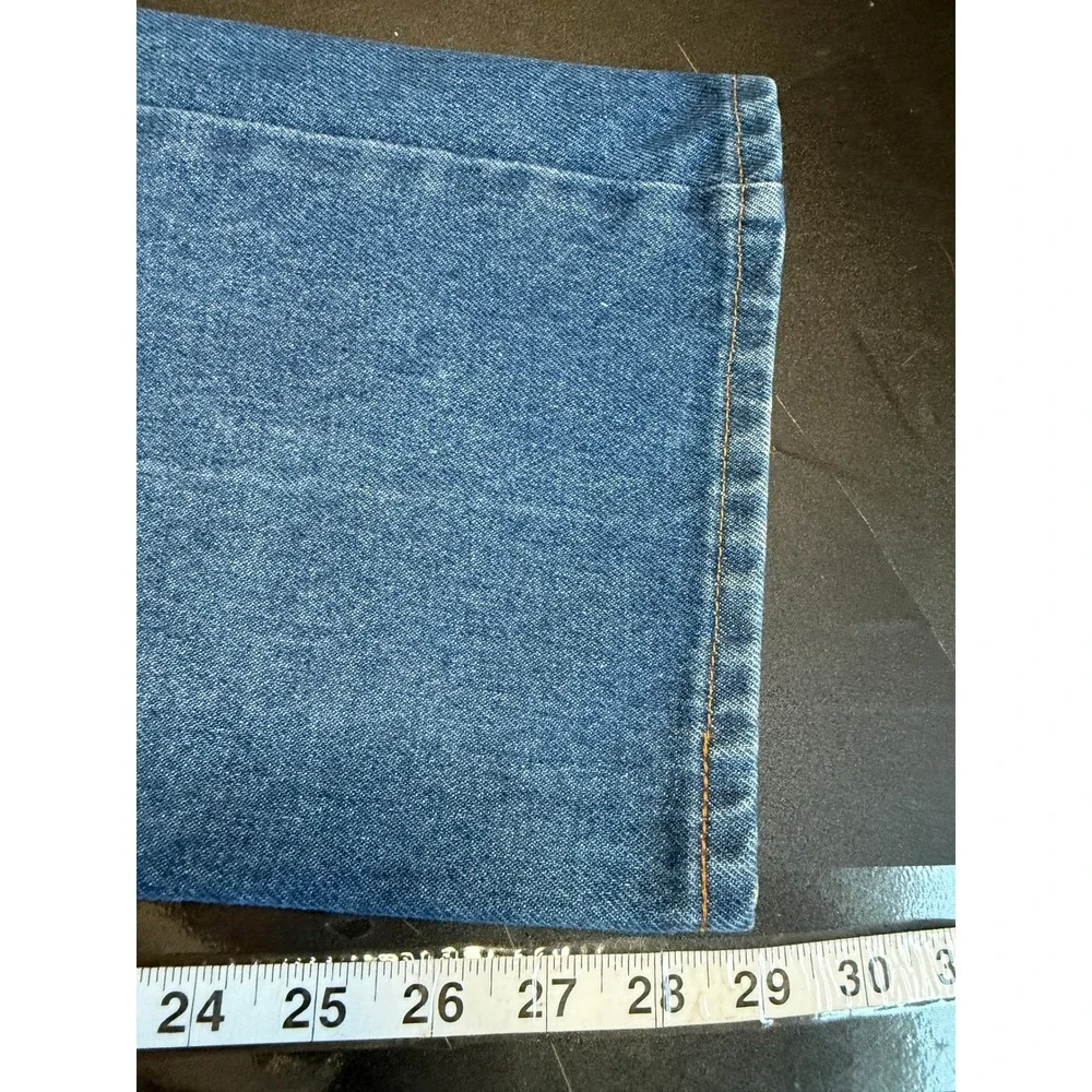 Vintage Levis 516 Orange Tab Jeans 75' Mens 34x30 Medium Wash Straight Leg